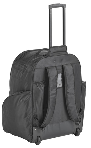 CCM bag 490 backpack with wheels 20.92054 BLACK-WHITE