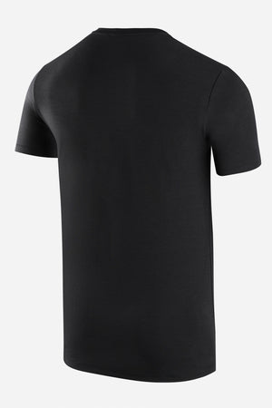 T-shirt à manches courtes Ewoke AY00019_101 Noir/Blanc