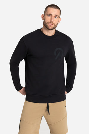 Eltron Crewneck AY00068_100 Black