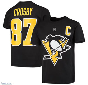 NHL Kinder T-Shirt Spieler 1 Crosby 87