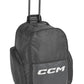 CCM bag 490 sac à dos à roulettes 20.92054 NOIR-BLANC