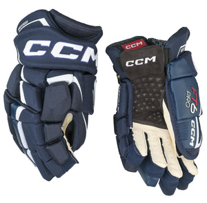 CCM Gloves Jetspeed FT6 PRO Senior 20.70099 NAVY-WHITE