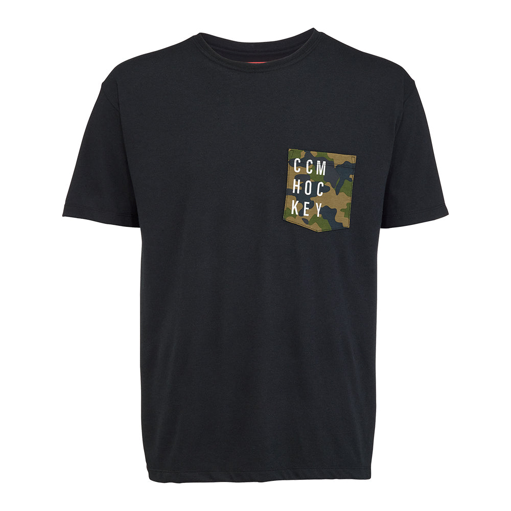 T-Shirt CCM Camo Pocket S/S Tee SR 20.94365