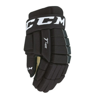 CCM Glove Tacks 4R Youth 20.70043 8-9" 17 BLACK-BLACK