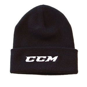 Wollmütze CCM Team Knit Beanie 2.0 20.94202 SCHWARZ