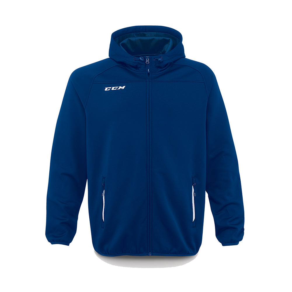 Veste CCM Locker Room Fullzip Hood SR 20.94219 SENIOR NAVY