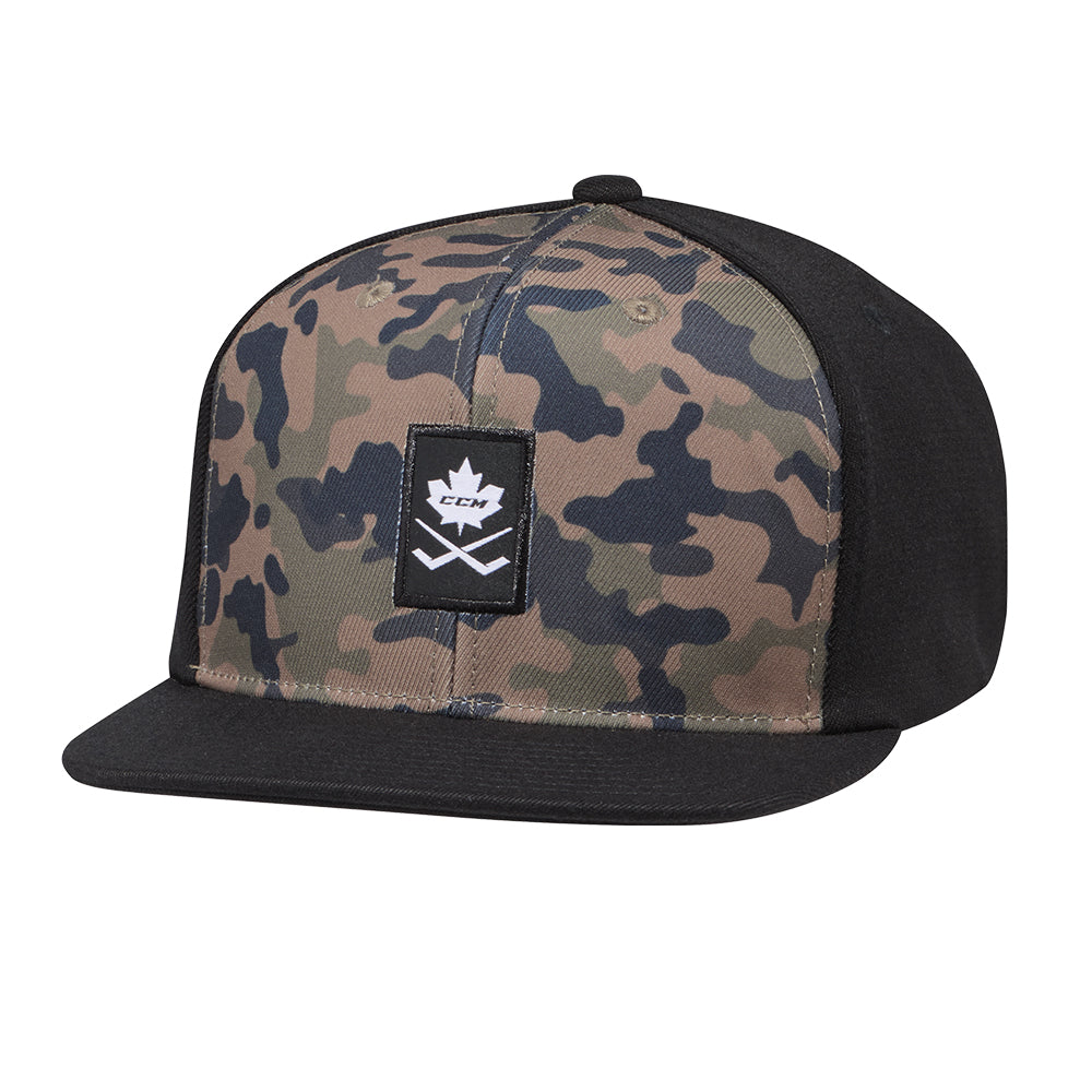 CCM Cap Camo Flat Brim Snapback SR 20.94359