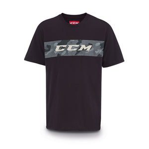 T-Shirt CCM Grit Tee SR 20.94267 SENIOR SCHWARZ