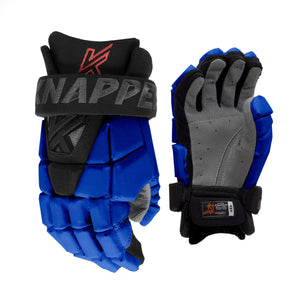 KNAPPER AK5 Streethockey Handschuhe G005HOE Schwarz&Blau
