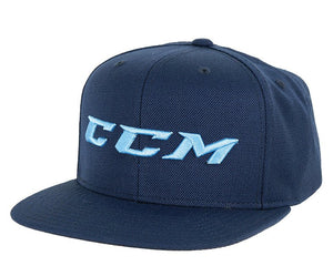 Baseball Cap CCM Logo Snapback 20.94087 NAVY-WEISS - thehockeyshop.ch