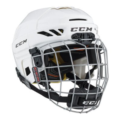 CCM Helm Fitlite 3DS Combo Youth 20.77011 YOUTH ONE SIZE WEISS - thehockeyshop.ch