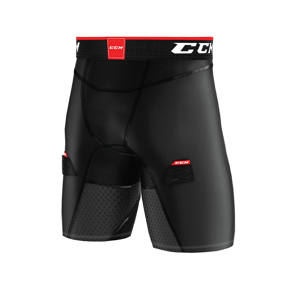 Compression Shorts Jock/Tabs CCM Senior 20.94233 * - thehockeyshop.ch