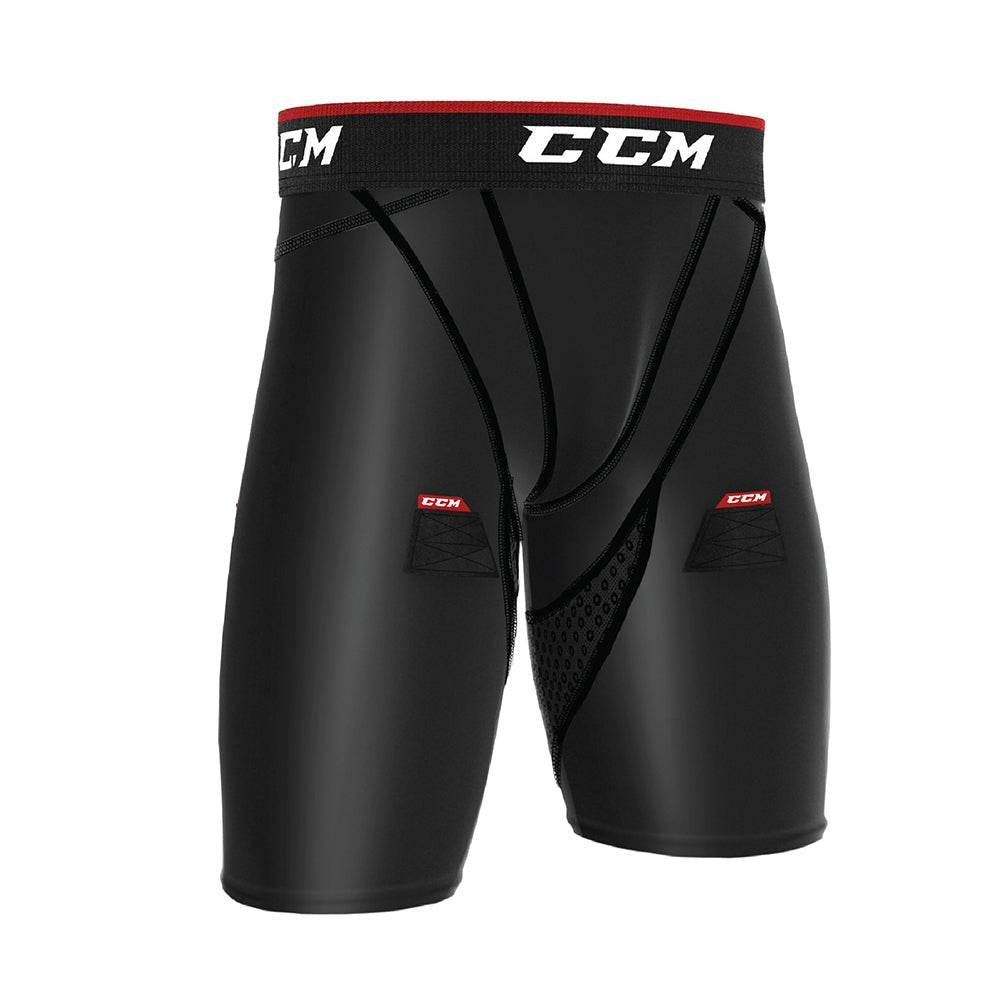 Compression Shorts Jock/Tabs CCM Senior 20.94233 * - thehockeyshop.ch