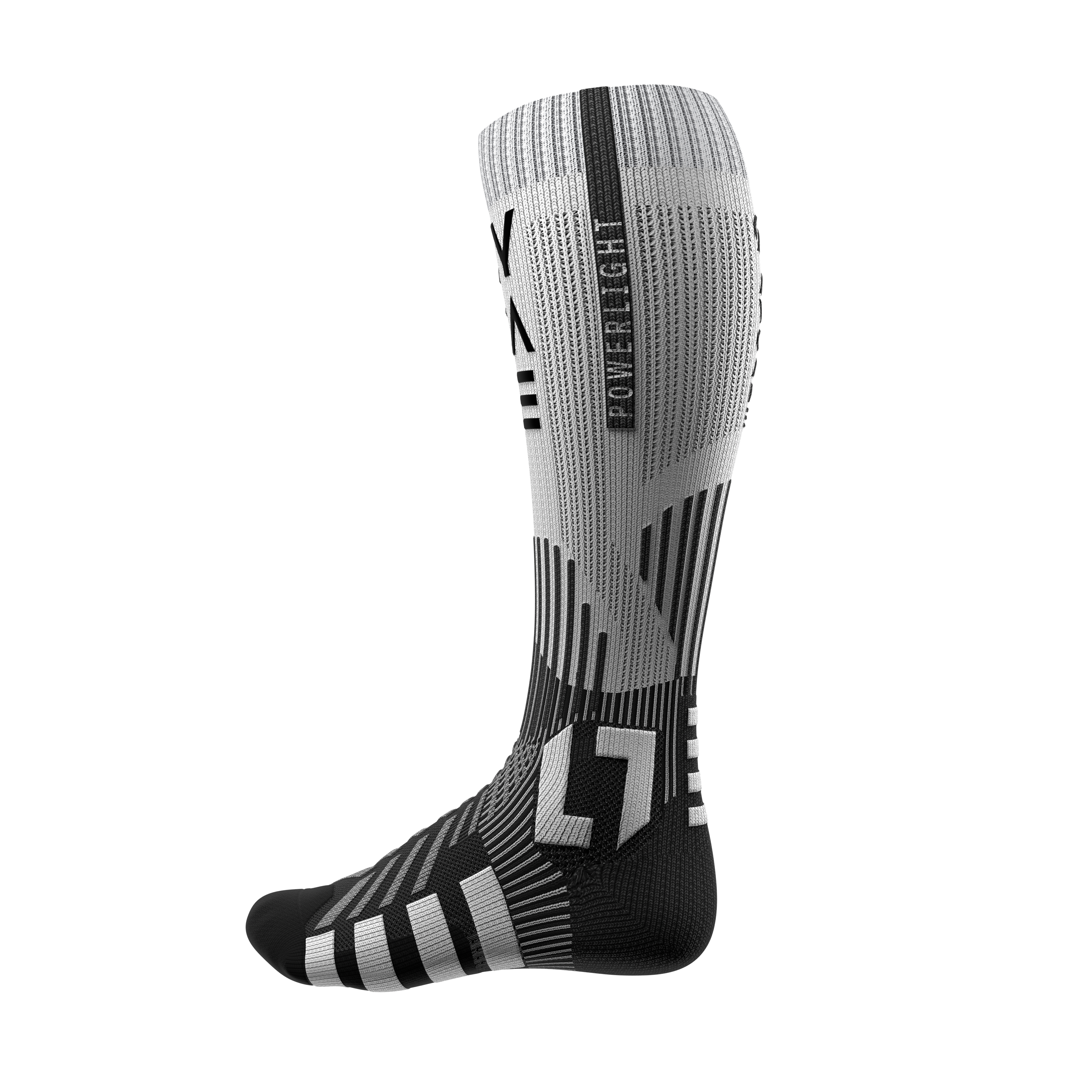 Powerlight Skate Socks AY00028_100 Black