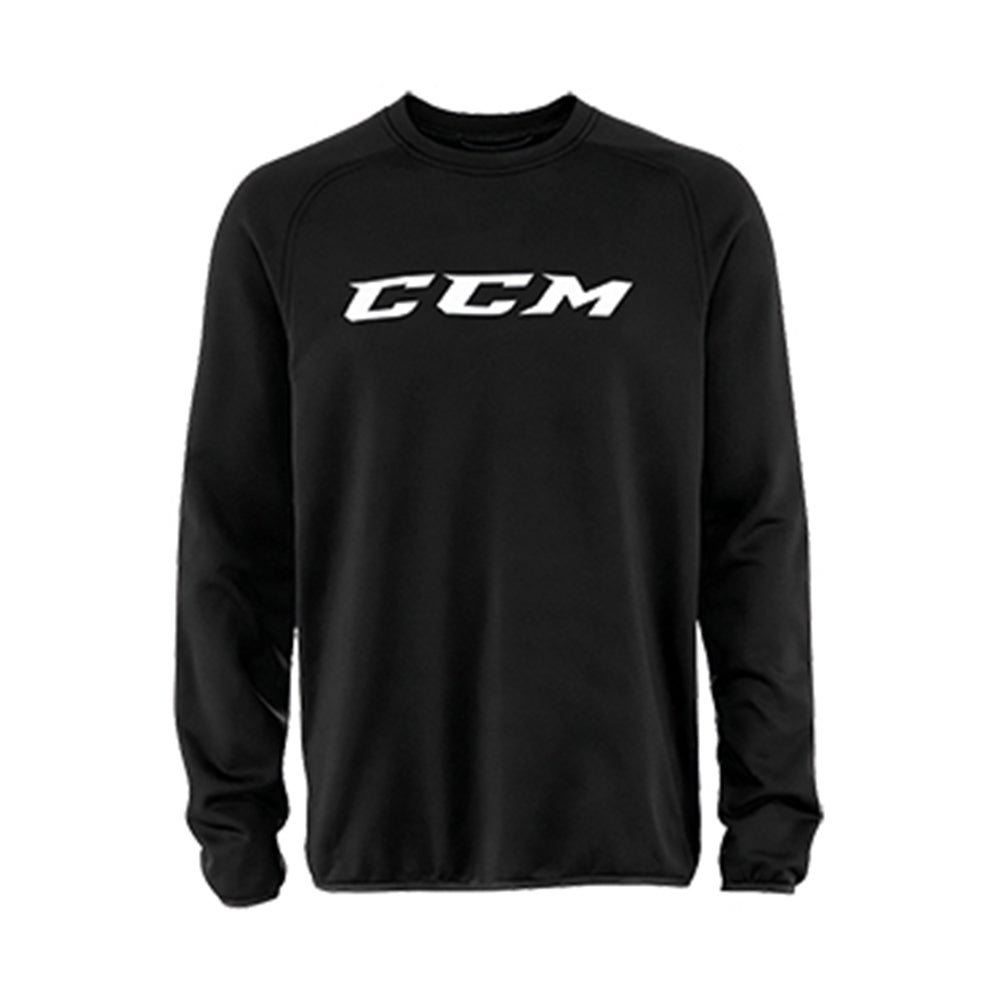 Pullover CCM Locker Room Suit Jacket JR 20.94216 JUNIOR BLACK