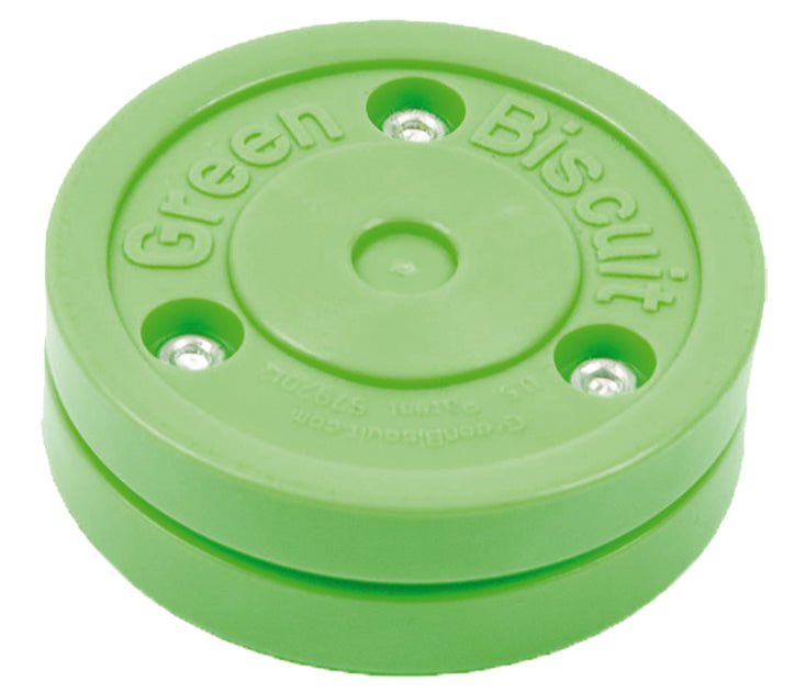 EH Puck Green Biscuit 20.9144 GRÜN - thehockeyshop.ch