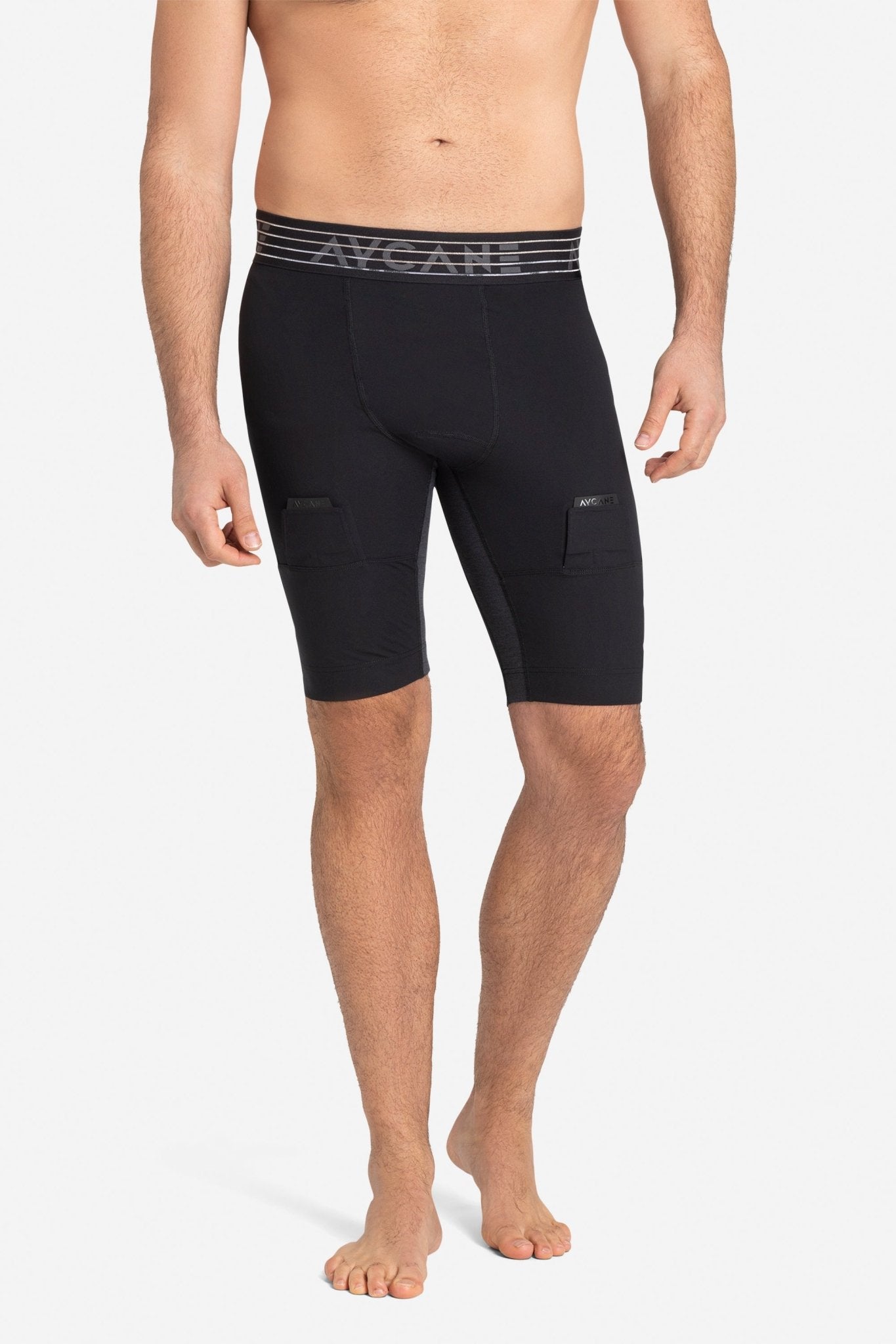 Rebel Pro Baselayer Lock Shorts AY00004_100 Black - thehockeyshop.ch