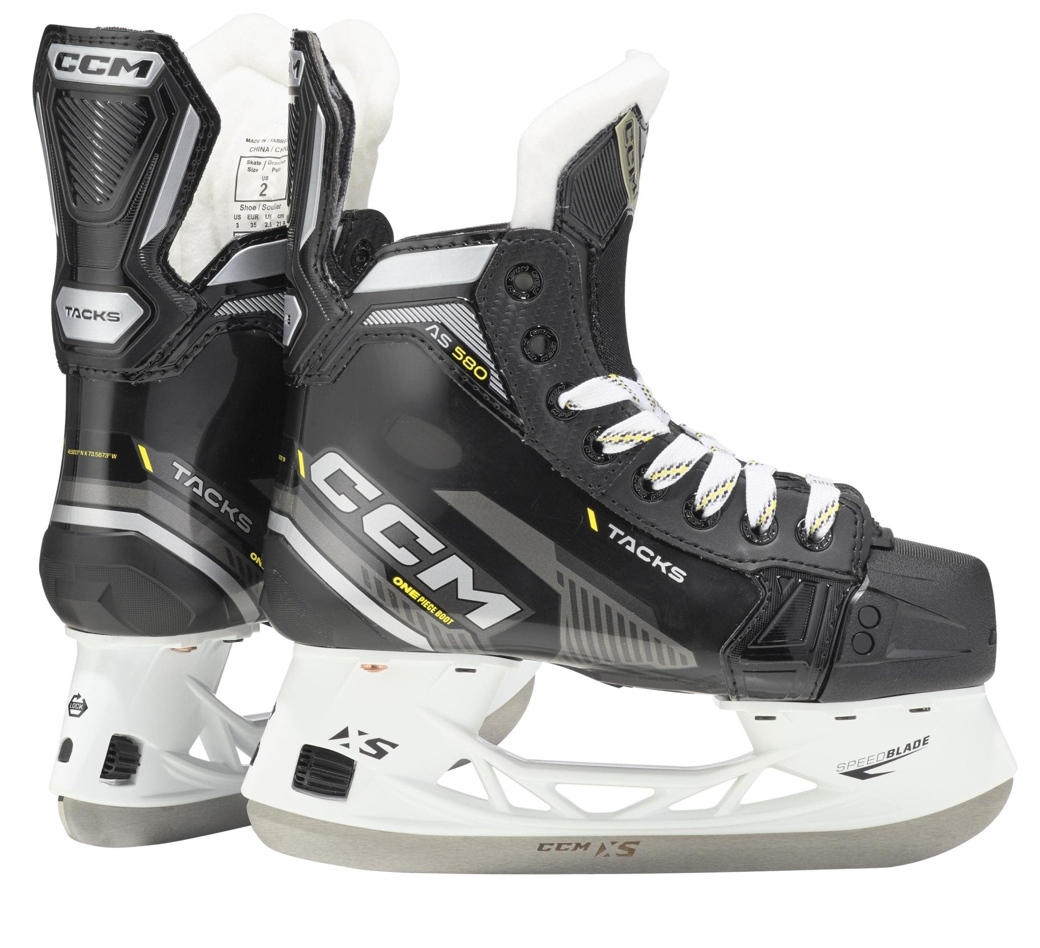 Skate CCM Tacks AS-580 Junior 20.75143 - thehockeyshop.ch